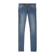 Japansk Denim Slim-fit Jeans