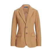 Kamel Ull Blazer - Størrelse: 10, Farge: Polo Camel