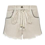 Chic Saguaro Wash Denim Shorts