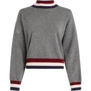 Ull Cashmere Mock Neck Genser