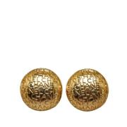 Pre-owned Yellow Gold earrings