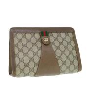 Pre-owned Canvas clutches