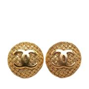 Pre-owned Yellow Gold earrings