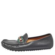 Pre-owned Leather flats