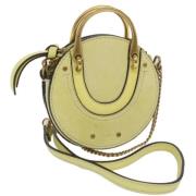 Pre-owned Suede handbags