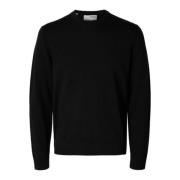 Merino Crew Neck Strikket Genser