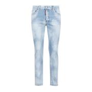 Blå Slim Fit Jeans Ss22