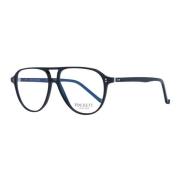 Svart Aviator Blue-Filter Optiske Rammer