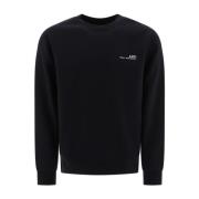 Svart Sweatshirt Aw24 Herremote