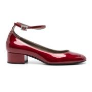 Rød Patent Skinn Margo Pumps