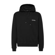 Svart Sweatshirt Aw24 Herremote