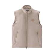 Stilig Beige Polstret Vest