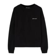 Svart Logo Sweatshirt