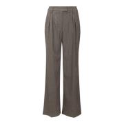 Beige Teckla Pant med vide ben