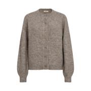 Myk Strikket Cardigan Jakke