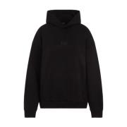 Svart Vask Hoodie