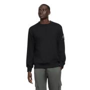 Svart Crewneck Genser Hartsfield Stil