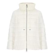 Corduroy Quilted Down Jacket Kvinne