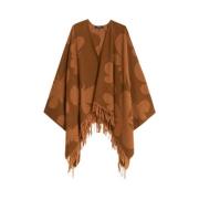 Kamelull Poncho Chic Stil