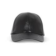 Svart Vinyl Cap Lue