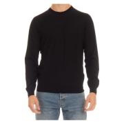 Sort Crewneck Ullgenser