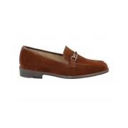 Stilig Semsket Slip-On Loafers