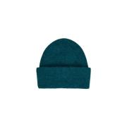 Grønn Strikket Beanie Lue