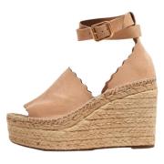 Pre-owned Suede espadrilles