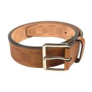 Pre-owned Leather belts