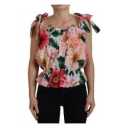 Ermeløs Blomster Tank Top