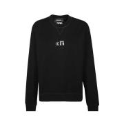 Svart Sweatshirt Bomull Modell S80Gu0011