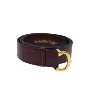 Pre-owned Leather belts