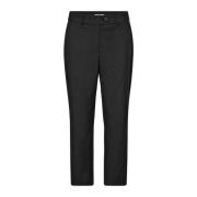 Elegant Cigarette Pant i Antrasitt