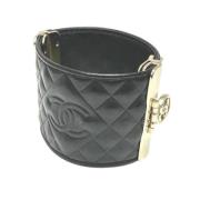 Pre-owned Leather chanel-jewelry