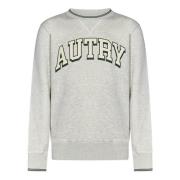 Grå Logo Print Sweatshirt Aw24