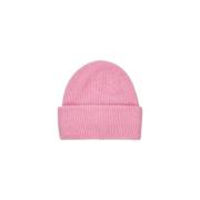 Myk Strikket Beanie Lue