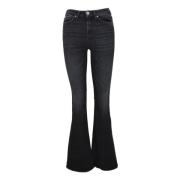 Vintage Flare Denim Jeans Skinny Fit