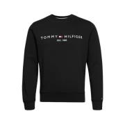 Sort Tommy Logo Sweatshirt