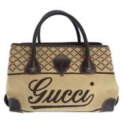 Pre-owned Canvas gucci-bags