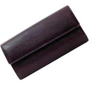 Pre-owned Leather wallets