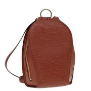 Pre-owned Leather backpacks