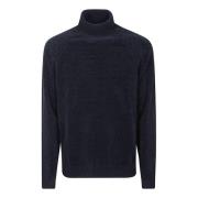 Fløyels Turtleneck Strikkegenser