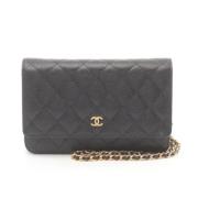 Pre-owned Leather chanel-bags