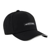 Canvas Baseballcap med Logopatch