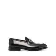 Gancini-Plaque Skinnloafers