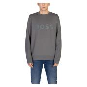 Herre Sweatshirt Høst/Vinter Kolleksjon Bomullsblanding