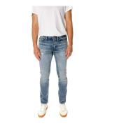 Slim Fit Mid Waist Jeans