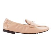 Beige Loafer Moccasins Elegant Stil