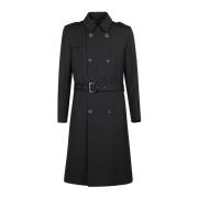 Lang Dobbeltspent Trenchcoat