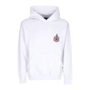 Hvit Hoodie Roulette Sweatshirt